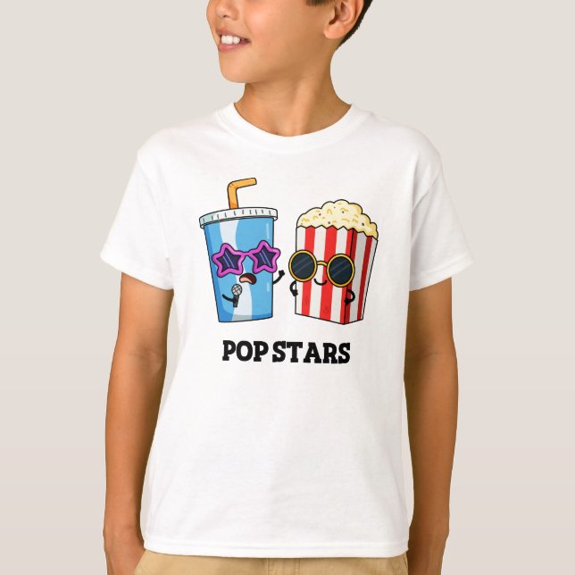 Camiseta Pop Stars Funny Snack Pun (Anverso)