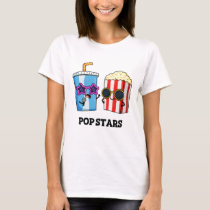 Camiseta Pop Stars Funny Snack Pun