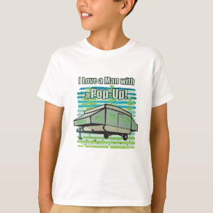 Camiseta Pop-Up de camping