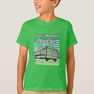 Camiseta Pop-Up de camping