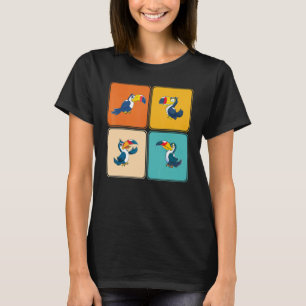 Camiseta Pop Wildlife Zoo Bird Animal Tropical