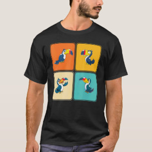 Camiseta Pop Wildlife Zoo Bird Animal Tropical