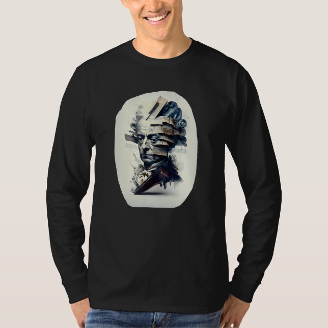 Camiseta Pop Wolfgang Amadeus Mozart (Anverso)