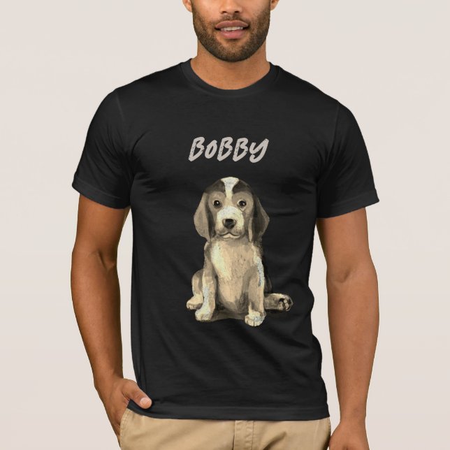 Camiseta Popa beagle (Anverso)