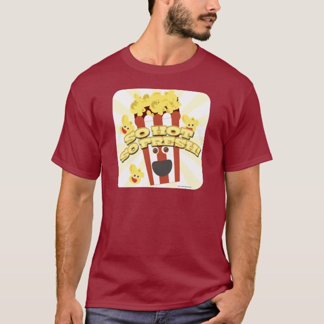 Camiseta Popcorn fresco caliente N (Anverso)