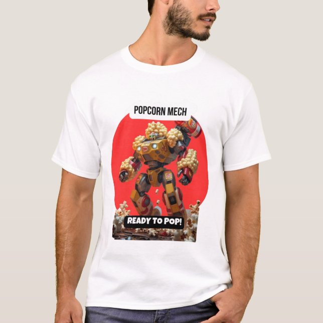 Camiseta Popcorn Mech (Anverso)