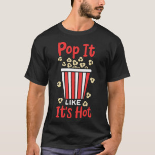Camiseta Popcorn Popcorn Maker Popcorn Sellador