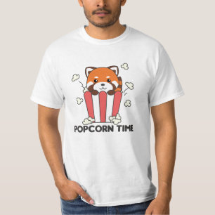 Camiseta Popcorn Time Funny Pun