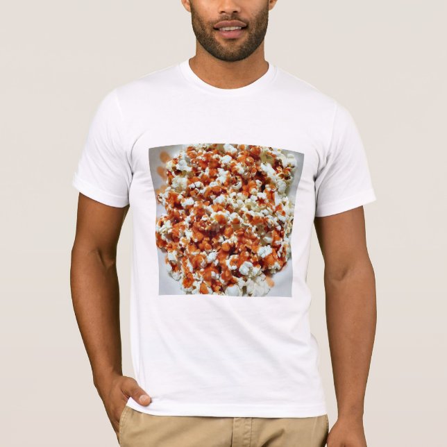 CAMISETA POPCORN Y HOTSAUCE (Anverso)