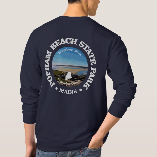 Camiseta Popham Beach SP (Reverso)