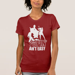 Camiseta Popin no es fácil (en blanco)