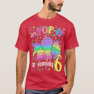 Camiseta Popit... cumplo 6 años...