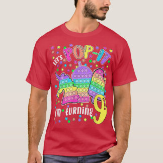 Camiseta Popit... cumplo 9 años...