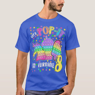 Camiseta Popit... voy a cumplir 8..........................