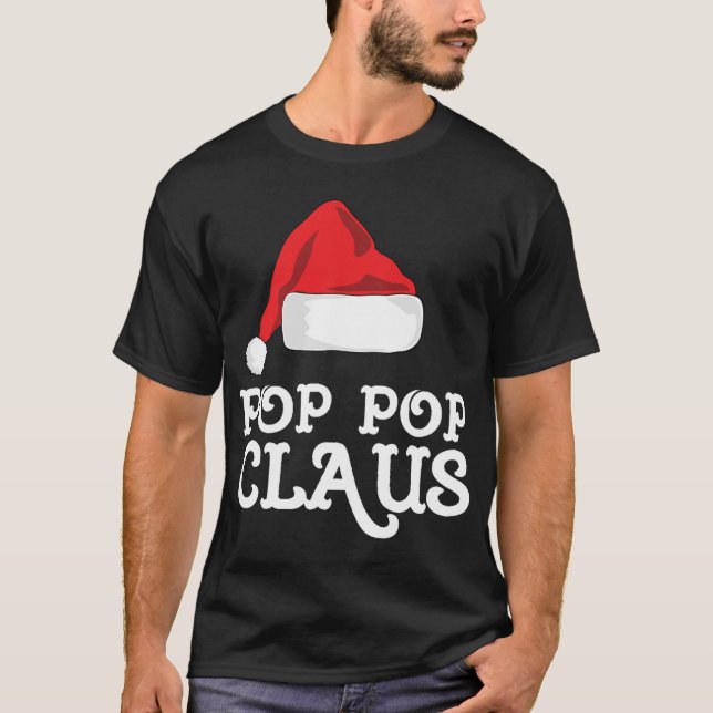 Camiseta Popop Merry Christmas Funny Mating Family Red Pl (Anverso)