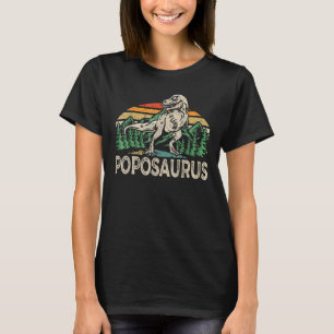 Camiseta Poposauro Diversión Dinosaurio Popo Saurus Familia