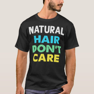 Camiseta Popp de melanina de pelo natural negro afro