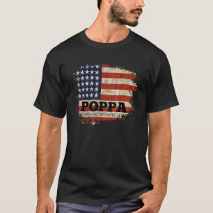 Camiseta Poppa El hombre el mito la leyenda el día del padr