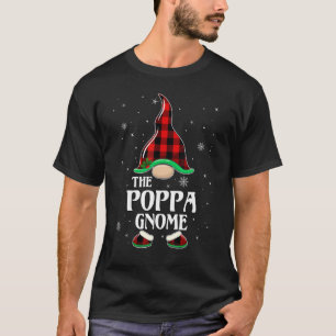 Camiseta Poppa Gnome Búfalo Colocar grupo familiar Ch