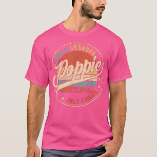 Camiseta Poppie como un abuelo, un padre gracioso más frío