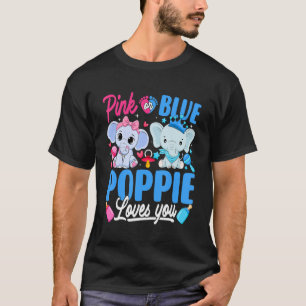 Camiseta Poppie Rosa O Azul Te Ama Género Revelar Elepha