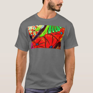 Camiseta Poppies Rojos Talavera