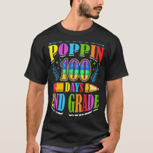 Camiseta Poppin 100 días 2º curso de primaria niño Eleme