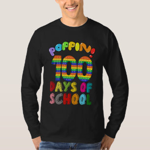 Camiseta Poppin 100 Días De Colegio Feliz 100 Día De Colegi