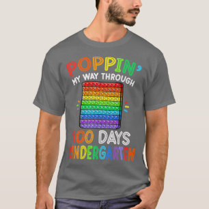 Camiseta Poppin A Lo Largo De 100 Días De Té Infantil