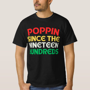 Camiseta Poppin desde la cosecha de los diecinueve cientos
