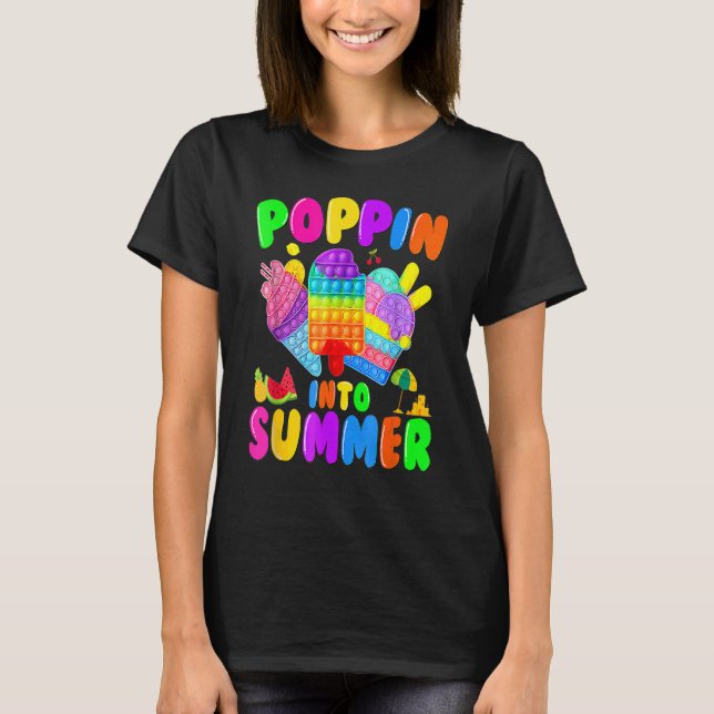 Camiseta Poppin En El Crema De Verano El Último Día De Ense (Anverso)