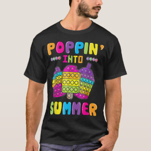 Camiseta Poppin en verano pop el último día de la escuela d