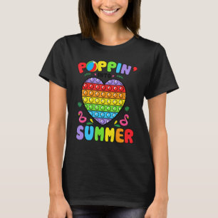 Camiseta Poppin En Verano Pop It Happy Day