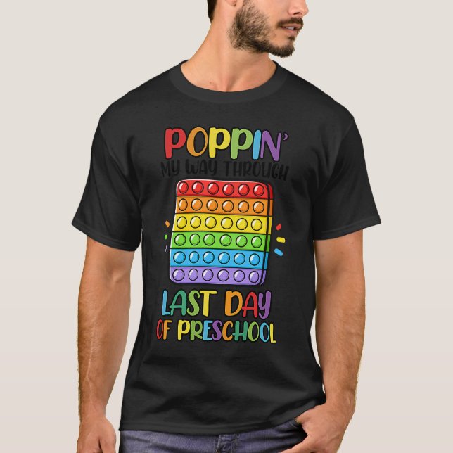 Camiseta Poppin' Mi Camino Por El Último Día De Amor Preesc (Anverso)