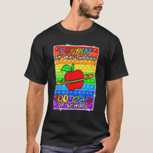 Camiseta Poppin My way a lo largo de 100 días de clases 100