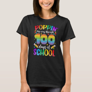 Camiseta Poppin my way a través de 100 días de escolares