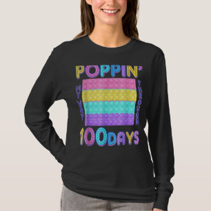 Camiseta Poppin My Way Through 100 Days 100th Day Of School