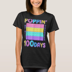 Camiseta Poppin My Way Through 100 Days 100th Day Of School