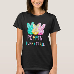 Camiseta Poppinu2019 Abajo El Bunny Trail Kids Easter Pop