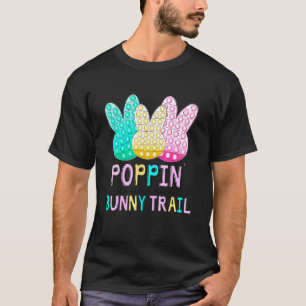 Camiseta Poppinu2019 Abajo El Bunny Trail Kids Easter Pop