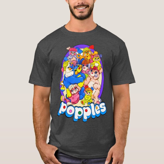 Camiseta Popples Friendship Crew retro (Anverso)