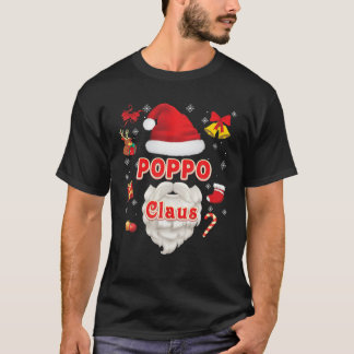 Camiseta Poppo Claus Christmas Santa Merry Xmas Ugly Sweate