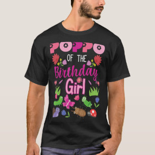Camiseta Poppo Del Chica De Cumpleaños Bug Insect Fiesta