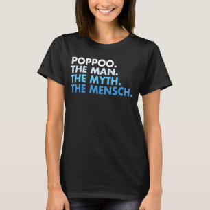 Camiseta Poppoo El Hombre El Mito El Mensch Cute Y Para P