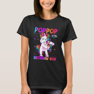 Camiseta PopPop de los chicos del partido de cumpleaños dab