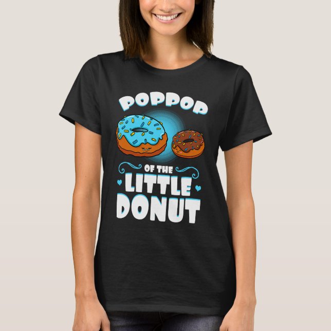 Camiseta Poppop Of The Little Donut Gender Reveal Announcem (Anverso)