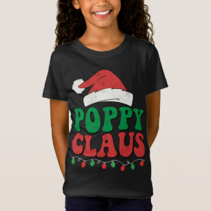 Camiseta Poppy Claus Santa Navidades enciende la coincidenc
