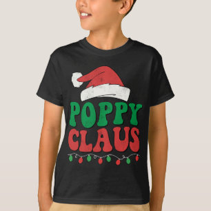Camiseta Poppy Claus Santa Navidades enciende la coincidenc