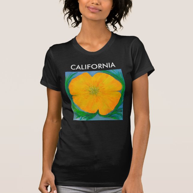 Camiseta POPPY DE KATHY HOZHONI T-Shirt (Anverso)