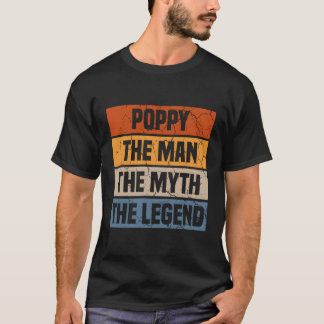 Camiseta Poppy El Mito Del Padre Abuelo De La Leyenda